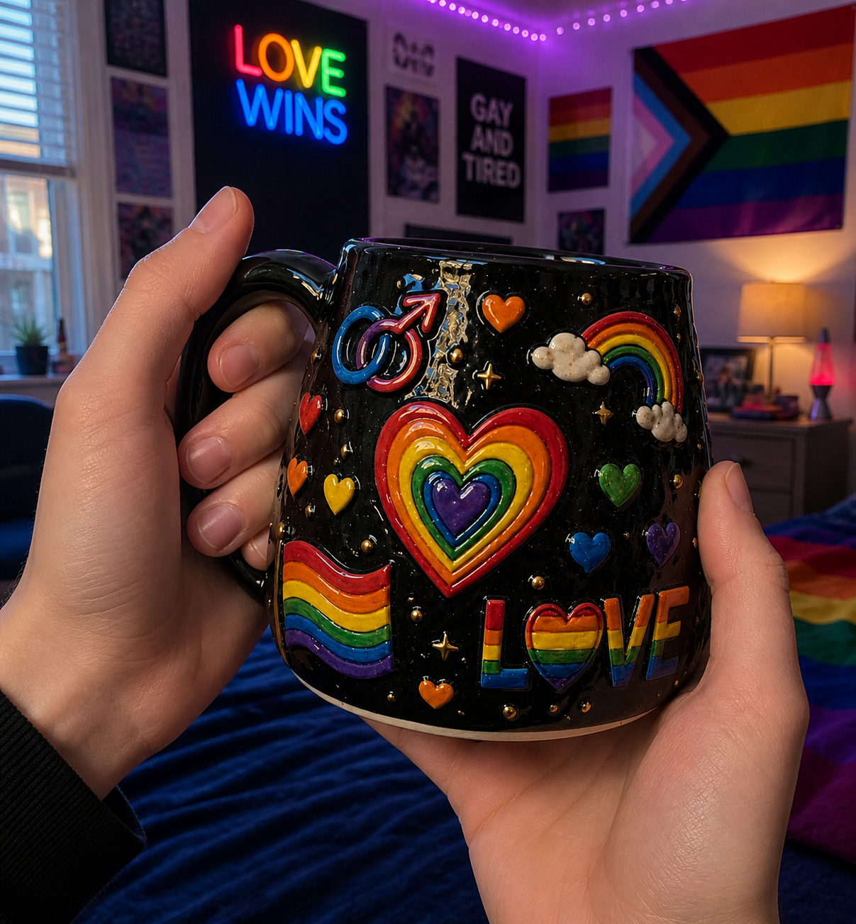 Handmade Pride Mugs